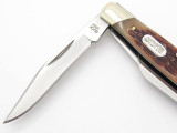 Buck 373 Trio 3 Blade Bone Handle Medium Stockman Cadet Folding Pocket Knife New
