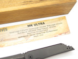 Jake Hoback Mk Ultra Custom Black DLC S35VN Tanto Titanium Folding Pocket Knife