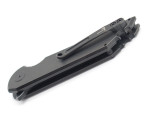 Jake Hoback Mk Ultra Custom Black DLC S35VN Tanto Titanium Folding Pocket Knife
