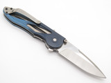 Buck 295 295BLS Tempest Custom Buildout Blue Assisted Folding Pocket Knife