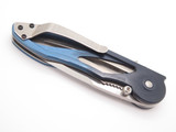 Buck 295 295BLS Tempest Custom Buildout Blue Assisted Folding Pocket Knife