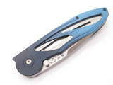 Buck 295 295BLS Tempest Custom Buildout Blue Assisted Folding Pocket Knife