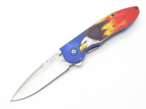 Buck 295 295BO5 Tempest Custom Buildout Eagle Fire Assisted Folding Pocket Knife