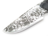 Kiku Matsuda KM-500B Master Hunter I Seki Japan Custom Mirror Etch Hunting Knife