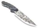 Kiku Matsuda KM-500B Master Hunter I Seki Japan Custom Mirror Etch Hunting Knife