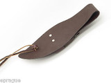 Buck 402 Akonua Burgundy Leather Fixed Blade Knife Sheath RMEF Custom