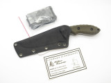 Kiku Matsuda KM-710 Damascus Master Hunter Seki Japan Custom Fixed Hunting Knife