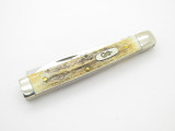 2006 Case XX 5282 Stag Blue Scroll Baby Doc Doctor Folding Pocket Knife