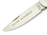Vtg 1970s C.I. Compass B Imai Seki Japan Stainless Folding Hunter Lockback Knife
