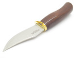 Vtg Blackjack Slick Knifeware Seki Japan Wood & AUS-10 Fixed Blade Hunting Knife