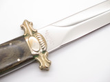 Vtg 1980s C Jul Herbertz Tak Fukuta Seki Japan Presentation Horse Dagger Knife