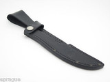 Buck 541 Open Season Black Leather Fixed Blade Boning Knife Sheath Factory 2nd