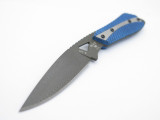 Buck 017 0017CFSLE Thorn Damascus Carbon Fiber Custom Limited Fixed Blade Knife