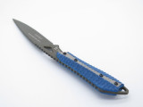 Buck 017 0017CFSLE Thorn Damascus Carbon Fiber Custom Limited Fixed Blade Knife