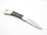 Vtg Homeij Rostfrei German 440C Stainless Folding Hunter Lockback Pocket Knife