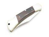 Vtg Homeij Rostfrei German 440C Stainless Folding Hunter Lockback Pocket Knife