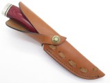 Buck 192BO15 192 Vanguard Gold Wolf Custom Limited Buildout Hunting Knife