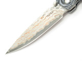 Mcusta Seki Japan 8PG2 Rainbow Damascus Limited Blade Show 2018 Folding Knife