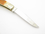 Vtg Parker Rancher Seki Japan Stag Moose Trapper Folding Pocket Knife
