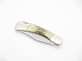 Vtg C.I. 572 Silver Stag Seki Japan 440 Small Stag Folding Lockback Pocket Knife