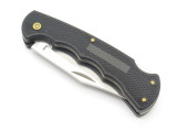 Vtg Imai ADC Jaguar 2001 Seki Japan Black Lockback Folding Hunter Knife