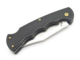 Vtg Imai ADC Jaguar 2001 Seki Japan Black Lockback Folding Hunter Knife