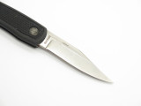 Vtg Parker Cut Co Seki Japan Lightweight Black Lockback Folding Pocket Knife