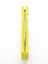 Vtg Aristocrat Trophy Seki Japan Yellow Light Lockback Folding Pocket Knife