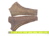USA 5.25 x 1.12 ELK STAG ANTLER KNIFE MAKING HANDLE SCALE PISTOL GRIP BLANK SLAB