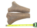 USA 5.68 x 1.5 Elk Stag Antler Knife Making Handle Scale Pistol Grip Blank Slab