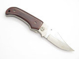 Vtg Seki Cut Japan Prototype Folding Hunter Linerlock Pocket Knife