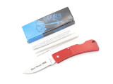 SHOT SHOW 2001 GERBER PORTLAND OR USA 300 ULTRALIGHT RED FOLDING POCKET KNIFE