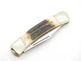 Vtg Gutmann Explorer 11-389 Seki Japan Squire Stockman Stag Folding Pocket Knife
