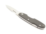 Vintage SOG C33 Seki Japan Cabon Fiber Mini Gentleman Folding Pocket Knife