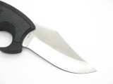 Vtg ANT-4 Black Devil 1 Seki Japan Large AUS-8 Folding Hunter Lockback Knife