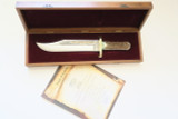 Custom Leroy Remer Buck 903 Limited Harley Davidson Elk Stag Fixed Bowie Knife