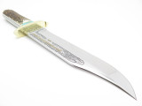 Custom Leroy Remer Buck 903 Limited Harley Davidson Elk Stag Fixed Bowie Knife