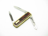 Vtg Colibri Seki Japan Small Tortoise Gentleman Folding Pocket Knife Scissors