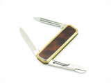 Vtg Colibri Seki Japan Small Tortoise Gentleman Folding Pocket Knife Scissors