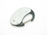 Buck 266 Hitchhiker Seki Japan Carabiner Key Chain Folding Pocket Knife (Metro)