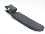Buck 124 Frontiersman Black Distressed Leather Fixed Blade Knife Sheath