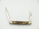 Buck 375 Deuce Limited Burlwood Handle Small Folding Pocket Knife