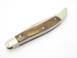 Buck 388 Toothpick Burlwood Handle Large Folding Pocket Knife
