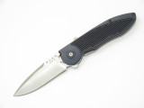 Buck 295 295BO3 Tempest 297 Black Handle Assisted Folding Pocket Knife