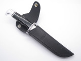 Buck 819 Signature Black Leather Fixed Blade Knife Sheath 119 Special