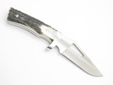 Chuck Buck Custom 400 Limited Signature BCCI Stag BG42 Fixed Blade Hunting Knife