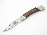 Vtg Old Smoky OS-7 Pakistan Deer Hunter Folding Lockback Pocket Knife