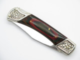 Vtg Old Smoky OS-7 Pakistan Deer Hunter Folding Lockback Pocket Knife
