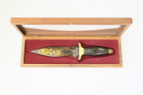 Vtg Gerber USA Limited Harley Davidson 1992 90 Year Anniversary Dagger Knife