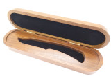 Buck 112 Ranger Folding Hunter Knife Walnut Wood Storage Box Display Case